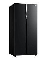 99 990 руб., Холодильник отдельностоящий Side-By-Side KORTING KNFS 83414 N, черный