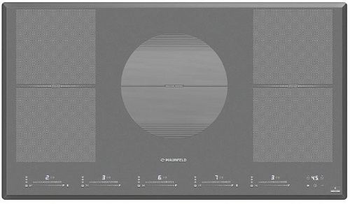 Варочная панель индукционная MAUNFELD CVI905SFLGR серый фото в интернет-магазине «Mebelex»