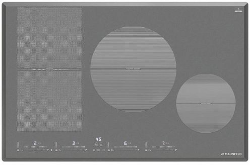 Варочная панель индукционная MAUNFELD CVI804SFLGR серый  фото в интернет-магазине «Mebelex»