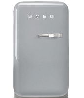 148 490 руб., Холодильник Отдельностоящий SMEG FAB5LSV5, стиль 50-х гг., петли слева, Серебристый