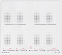 47 490 руб., Панель варочная индукционная MAUNFELD CVI594SF2WH Inverter