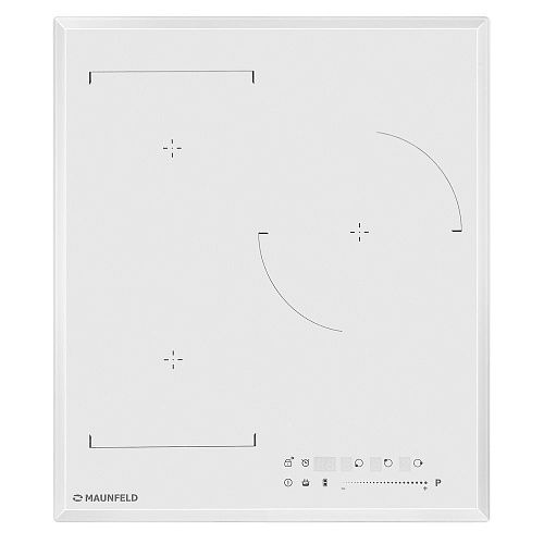 Индукционная панель MAUNFELD CVI453SBWH LUX Белый фото в интернет-магазине «Mebelex»