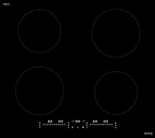 45 990 руб., Панель варочная индукционная KORTING HI 64090 HID, черный