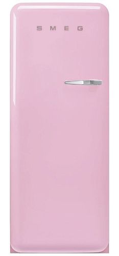 Холодильник Отдельностоящий SMEG FAB28LPK5 стиль 50-х годов, петли слева, Розовый фото в интернет-магазине «Mebelex»
