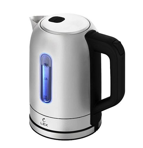 Чайник Электрический  LEX LX 30018-1, сталь фото в интернет-магазине «Mebelex»