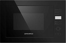 33 490 руб., Встраиваемая микроволновая печь MAUNFELD MBMO.25.7GB чёрный/чёрное стекло