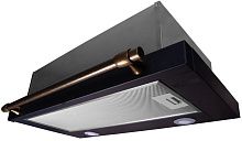 19 990 руб., Вытяжка KORTING KHP 6617, слайдер, фурнитура бронза