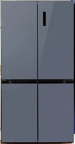 Холодильник двухкамерный Отдельностоящий LEX LCD505GbGID сапфир / стекло фото в интернет-магазине «Mebelex»