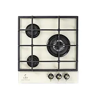 Панель варочная газовая LEX GVG 4533C IV LIGHT (стекло Белый Антик, чугунные решетки)