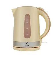 1 290 руб., Чайник электрический LEX LX 30028-3 бежевый