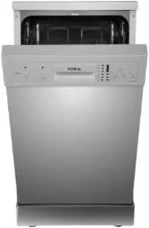 Отдельностоящая посудомоечная машина KORTING KDF 45240 S, 450 мм, серебристый фото в интернет-магазине «Mebelex»