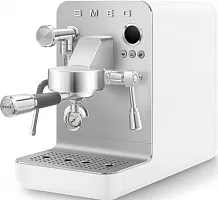 Рожковая эспрессо кофемашина SMEG EMC02WHMEU, белый матовый