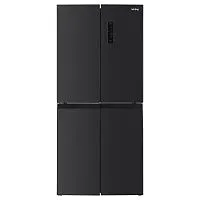 144 990 руб., Холодильник Отдельностоящий KORTING KNFM 84799 X с инвертором, 1800 мм, черная нержавеющая сталь