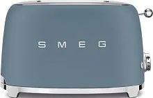 23 990 руб., Тостер на 2 ломтика SMEG TSF01SBMEU, цвет синий шторм матовый