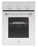 Шкаф духовой электрический LEX EDM 4575 WH белое стекло