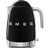27 490 руб., Чайник электрический SMEG KLF04BLEU с регулируемой температурой, черный