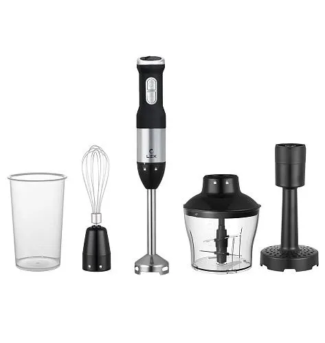 Блендер погружной LEX LX 10012-3 черный фото в интернет-магазине «Mebelex»