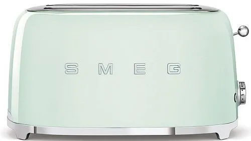 Тостер на 4 ломтика SMEG TSF02PGEU, пастельный зеленый фото в интернет-магазине «Mebelex»
