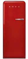 192 990 руб., Холодильник Отдельностоящий SMEG FAB28LRD5, стиль 50-х годов, петли слева, Красный