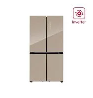 110 590 руб., Холодильник отдельностоящий LEX LCD505GlGID трехкамерный, золотистый