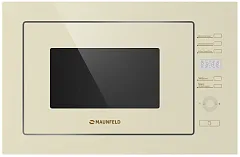 Встраиваемая микроволновая печь MAUNFELD MBMO.25.7GBG бежевое стекло