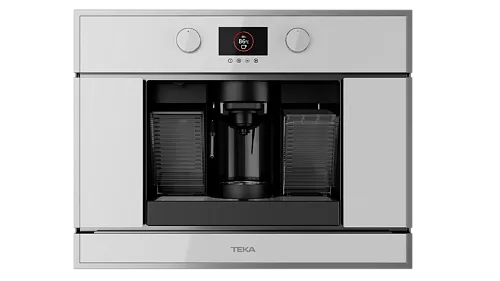 Кофемашина встраиваемая TEKA CLC 835 MC WHITE-SS под капсулы и молотый кофе фото в интернет-магазине «Mebelex»