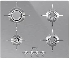 229 990 руб., Варочная панель газовая SMEG PXL664 Нержавеющая сталь