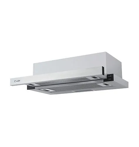 Вытяжка кухонная встраиваемая LEX HIDE 500 INOX фото в интернет-магазине «Mebelex»