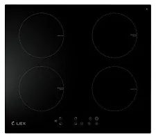 Индукционная панель LEX EVI 640-1 BL (черное стекло)
