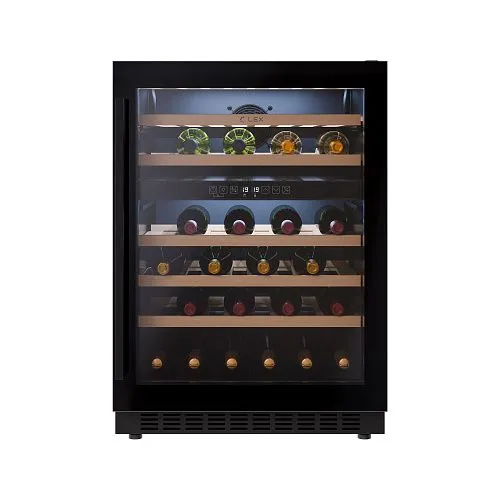 Шкаф винный отдельностоящий LEX LWD6046BL dual zone фото в интернет-магазине «Mebelex»