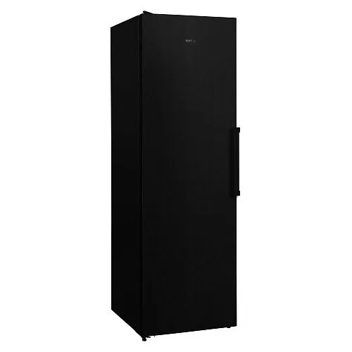 Отдельностоящий холодильник KORTING KNF 1857 N черный однокамерный, зона свежести фото в интернет-магазине «Mebelex»