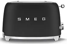 23 990 руб., Тостер на 2 ломтика SMEG TSF01BLMEU, матовый черный