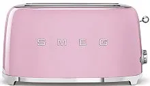 22 990 руб., Тостер на 4 ломтика SMEG TSF02PKEU, розовый