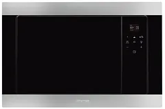 Встраиваемая микроволновая печь SMEG FMI320X2 черный