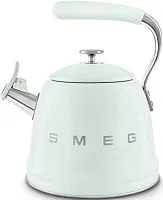 14 490 руб., Чайник со свистком SMEG WKF01PG, пастельный зелёный