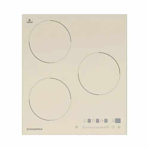 Панель варочная индукционная MAUNFELD EVI.453-BG бежевый фото в интернет-магазине «Mebelex»