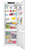 Холодильник Встраиваемый MAUNFELD MBF193NFW1 двухкамерный 193 см, полный NoFrost