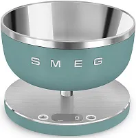 15 990 руб., Кухонные весы SMEG KSC01EGMWW, изумрудно-зеленый матовый