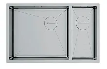 62 790 руб., Мойка кухонная OMOIKIRI Taki 69-2-U/IF-L Side