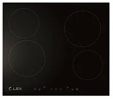 18 190 руб., Стеклокерамическая панель LEX EVH 640 BL (черное стекло)