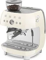 Кофемашина-эспрессо SMEG EGF03CREU со встроенной кофемолкой, кремовый
