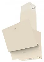 Вытяжка KORTING KHC 65070 GB, Бежевый + бежевое стекло