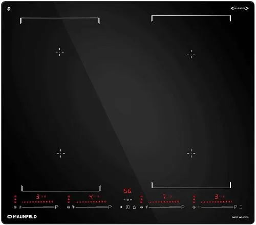 Панель варочная индукционная MAUNFELD CVI604SBEXBK Inverter фото в интернет-магазине «Mebelex»