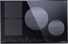 52 990 руб., Панель варочная индукционная MAUNFELD CVI804SFBK LUX Inverter