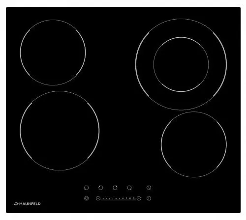 Стеклокерамическая панель Maunfeld EVCE.594F.D-BK черный фото в интернет-магазине «Mebelex»