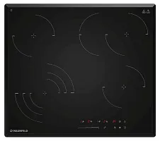 Панель варочная стеклокерамическая MAUNFELD CVCE594SSMDBK LUX, Черный