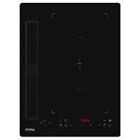 Панель варочная индукционная KORTING HIBH 40980 NB с интегрированной вытяжкой