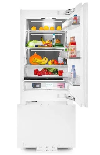 Холодильник Встраиваемый MAUNFELD MBF212NFW0 двухкамерный 212 см, полный NoFrost фото в интернет-магазине «Mebelex»