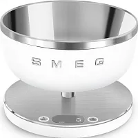 17 490 руб., Кухонные весы SMEG KSC01WHMWW, белый матовый