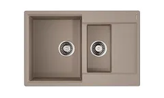 Кухонная мойка OMOIKIRI Daisen 78-2-SA Artgranit Бежевый